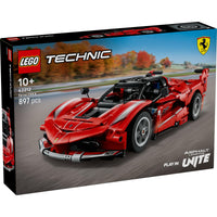 Thumbnail for LEGO Technic Ferrari FXX K, 42212, Toy, Building Blocks, Birthday, Present, Vehicles, Cars, Mini Cars, Figures, Goods, for Boys, Girls, Children, Ages 10, 11, 12, Elementary School Students