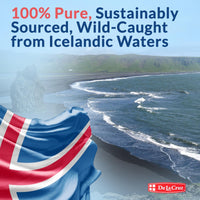 Thumbnail for De La Cruz Cod Liver Oil Liquid Pure Wild Caught Icelandic Fish Oil Rich in Vitamin D & Omega 3 Fish Oil, Omega 3 Supplements 4 FL OZ (118 mL)