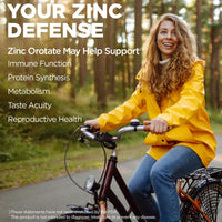 Thumbnail for KAL Zinc Orotate 30mg, Sustained Release, Chelated Zinc Tablets, Immune Support Supplement, Protein Synthesis, Metabolism, Energy Support, Vegan, Gluten Free, 60-Day Guarantee, 90 Servings, 90 Tablets