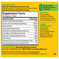 Thumbnail for Nature Made Super B Complex with Vitamin C and Folic Acid, Dietary Supplement for Immune Support, 250 Tablets, 250 Day Supply