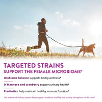 Thumbnail for MRM Nutrition Women's Probiotics - Patented Formula Supports Urinary Tract, Vaginal, & Immune Health for Women, Prebiotic Supplement, 3.5 Billion Cells & 2 Bacterial Strains, Vegan - 30 Servings