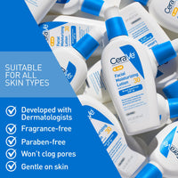 Thumbnail for CeraVe AM Facial Moisturizing Lotion with SPF 30, Oil-Free Face Moisturizer with SPF, Formulated with Hyaluronic Acid, Niacinamide & Ceramides, Non-Comedogenic, Broad Spectrum Sunscreen, 3 Ounce