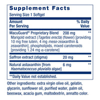 Thumbnail for Life Extension MacuGuard Ocular Support with Saffron & Astaxanthin – Eye Health Supplement for Healthy Vision – with lutein, zeaxanthin, meso-zeaxanthin – Gluten-free, Non-GMO – 60 softgels