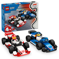 Thumbnail for LEGO 60464 City F1(R) Williams Racing & Haas F1(R) Race Car Combo Toy Toy Birthday Present Blocks Educational Boys Girls Children 4 Years 5 6 Years Old Vehicle Car Mini Car
