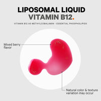 Thumbnail for Codeage Liquid Vitamin B12 Methylcobalamin Supplement, 2-Month Supply, Bioavailable Methyl B12, Vegan Non-GMO, 2 fl oz