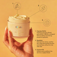 Thumbnail for OUAI Body Cream, St. Barts - Hydrating Whipped Body Cream with Cupuaçu Butter, Coconut Oil and Squalane - Softens Skin and Delivers Healthy-Looking Glow - Sulfate-Free Skin Care (7.5 Oz)