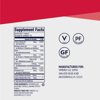 Thumbnail for Vimergy Adapto B Complex, 120 Servings – High Potency with 8 B Vitamins, Rhodiola & Hawthorn Berry – Supports Mental Energy, Cognition, Mood - Non-GMO, Kosher, Vegan, Paleo, No Gluten, No Soy