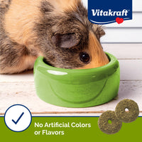Thumbnail for Vitakraft Nibble Rings Small Animal Treat, 10.6 oz Healthy Crunchy Snack for Rabbits, Guinea Pigs, Hamsters & Other Small Pets, Wholesome Wheat & Alfalfa, Added Vitamins & No Artificial Flavors