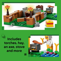 Thumbnail for LEGO Minecraft Chicken Farm Building Toy for Kids - Video Game Playset & Figures for Boys & Girls, Ages 7+ - Gift for Birthdays - 21585