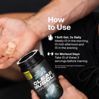 Thumbnail for Muscletech HMB Supplements 1000mg, Clear Muscle (42 Liquid Softgels) - Highest Grade HMB for Lean Muscle & Recovery-HMB Free Acid Muscle Supplement-Help Decrease Muscle Breakdown - Packaging May Vary