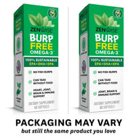 Thumbnail for Zenwise Health Vegan Omega 3 Supplement - Burpless Omega 3 Supplement with DHA, EPA & DPA Fatty Acids for Immune Health - Fish Oil Alternative from Sustainably Sourced Marine Algae Oil - 48 Softgels