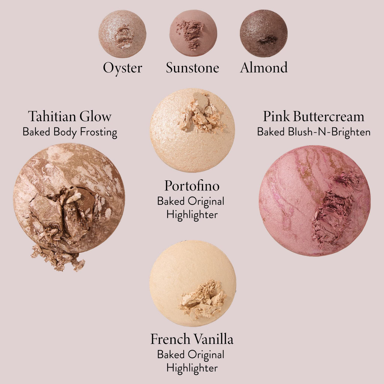 LAURA GELLER NEW YORK Baked Starter Kit: Baked Balance-n-Brighten Powder Foundation, Fair and Best of the Best Palette Blush Bronzer Highlighter Eyeshadow and Retractable Kabuki Brush