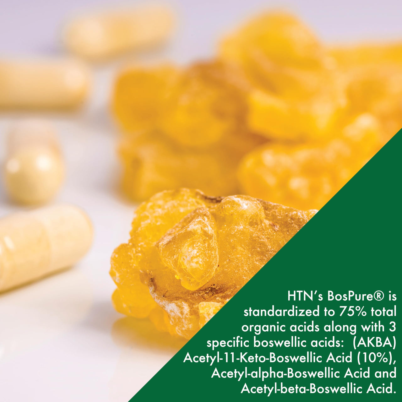 Health Thru Nutrition Boswellia 300mg 60 Capsules as Bospure AKBAMAX | High Potency 75% Boswellic Acids 10% AKBA | Healthy Mobility Support | Vegan Certified | Non-GMO, Gluten Free, Soy Free