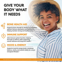 Thumbnail for Vitamin D3 K2 - Vitamin D3 10000 iu & K2 as MK-7 120 mcg - Immune & Mood Support, for Bone & Teeth Health - with Magnesium, Zinc & Vitamin C & B12 - Highly Bioavailable - Made in USA, 120 Capsules