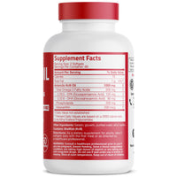 Thumbnail for Bronson Antarctic Krill Oil 1000 mg with Omega-3s EPA, DHA, Astaxanthin and Phospholipids 120 Softgels