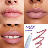 Thumbnail for Kosas Hotliner Retractable Lip Liner Pencil with Built-In Brush & Sharpener - Easy Contouring, Hydrating, Long-Lasting - Pigmented Creamy Texture for Plumping Lips - Hyaluronic Acid & Konjac - Mega