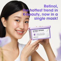Thumbnail for SOME BY MI Retinol Intense Daily Mask - 30 Sheets, 11.8Oz - Mild Korean Retinol Vegan Face Sheet Mask for Glass Skin Routine - Skin Texture, Elasticity and Aging Sign Care - Korean Skin Care