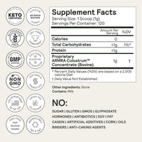 Thumbnail for ARMRA Colostrum Powder | Unflavored | Gut Health & Bloating | Skin & Hair | Immunity | Keto, Gluten & Fat-Free | 120 Servings