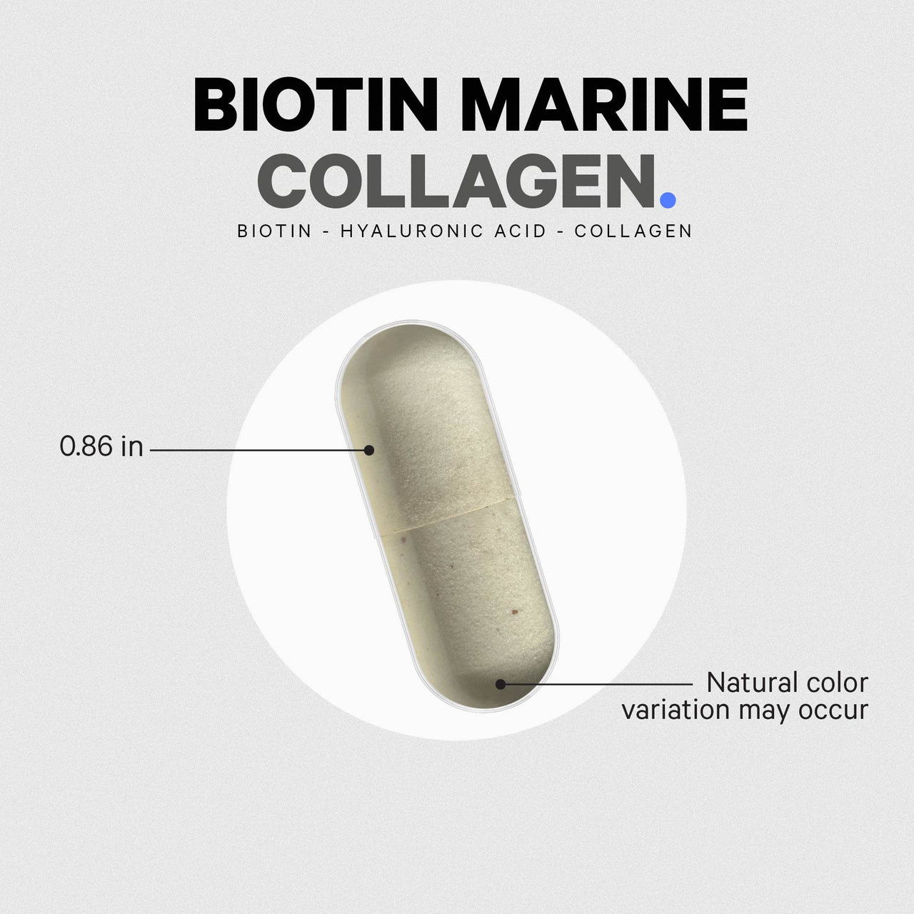 Codeage Marine Collagen Peptides – Hydrolyzed Fish Collagen Protein Supplement, 10,000mcg Biotin Collagen, Vitamin C, E, Hyaluronic Acid Amino Acid - Hair, Skin, Joint, Wild-Caught Fish - 2 Pack