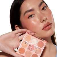 Thumbnail for ColourPop Baby Got Peach Eyeshadow Palette - Orange & Coral Shadows with Metallic, Matte and Glitter Finishes - High-Pigment Eye Makeup with a Long-Wearing Formula (0.3 oz)