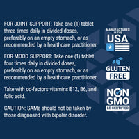 Thumbnail for Life Extension Same, Mood, Joint & Liver Support, Gluten-Free, Non-GMO, Vegetarian, 30 Tablets