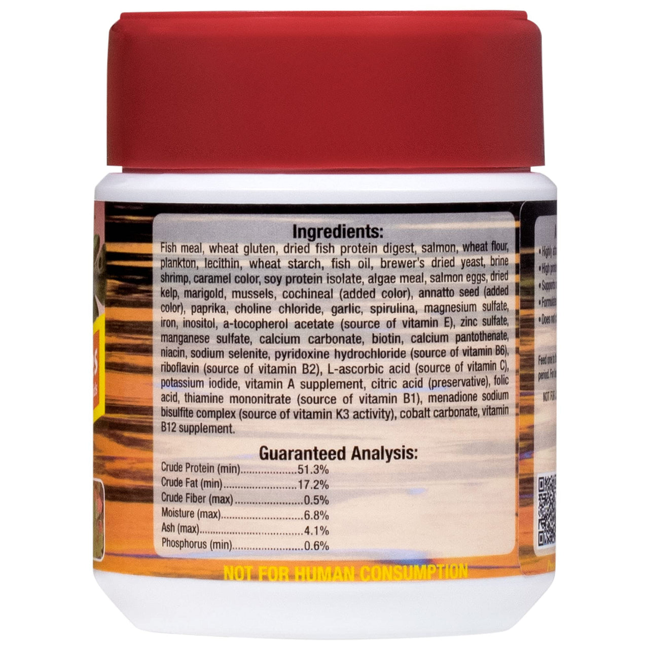 Ocean Nutrition Fish Food - Cichlid Fish Food, High Protein Fish Flakes, Tropical Fish Flakes, Ideal Cichlid Food for Angelfish, Kribensis, Ram Cichlids and More, Made in The USA, 1.2 oz (34 g)