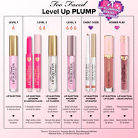 Thumbnail for Too Faced Lip Injection Maximum Plump Extra Strength Lip Plumper Gloss | Hydrating + Plumping, 0.14 Fl Oz, Blueberry Buzz