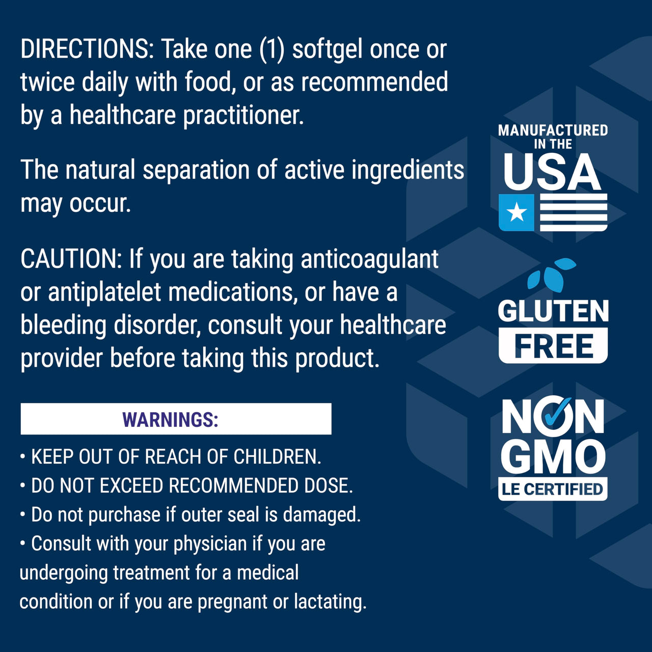 Life Extension Gamma E Mixed Tocopherols & Tocotrienols – Complete Vitamin E Spectrum, Antioxidant Protection – Non-GMO, Gluten-Free – 60 Softgels