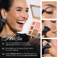 Thumbnail for LAURA GELLER NEW YORK Annual Party in a Palette Full Face Palette Set (01 Ready to Jetset!)
