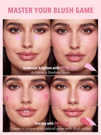Thumbnail for SHEGLAM Color Bloom Liquid Blush Makeup for Cheeks Matte Finish - On Point