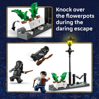 Thumbnail for LEGO Harry Potter Hagrid & Harry’s Privet Drive Escape Building Toy for Boys & Girls - Pretend Play Set for Kids, Ages 8+ - W/Mini Hagrid's Motorcycle & 4 Minifigures - Gift for Birthdays - 76459