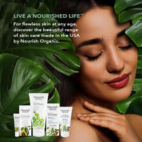 Thumbnail for Nourish Organic Eye Treatment, Avocado & Argan â€“ Renewing & Hydrating Under Eye Brightener with Vitamin C + Washable Cotton Round