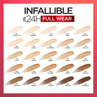Thumbnail for L'Oreal Paris Makeup Infallible Full Wear Waterproof Matte Concealer, Full Coverage, Ivory, 0.33 fl. oz.