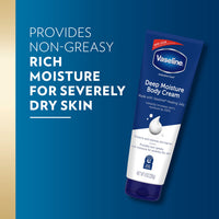 Thumbnail for Vaseline Intensive Care Body Cream Deep Moisture 4 pk with Healing Petroleum Jelly & Vitamin E Rich & Smooth for Dry Skin 9 oz