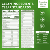 Thumbnail for MRM Nutrition Veggie Meal Replacement Protein - Chocolate Mocha Flavored, 22g Vegan Protein for Women & Men, Macronutrient Formula with Enzymes & Amino Acids - 28 servings