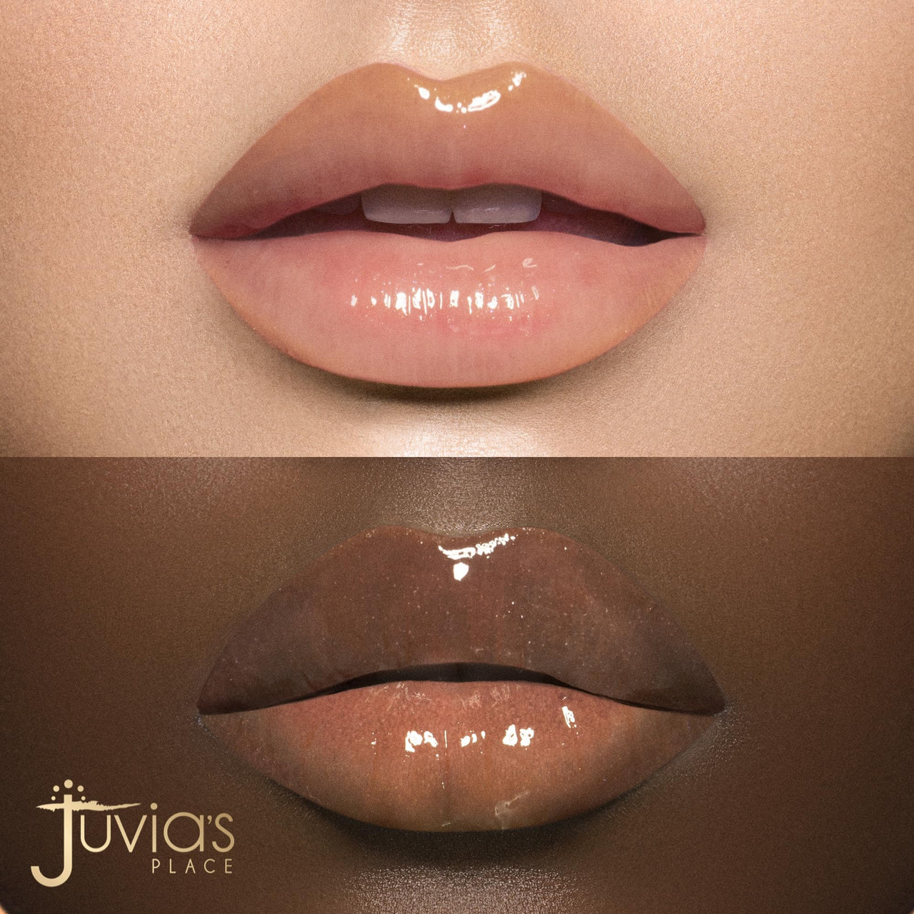 Juvia's Place Magic Lip Oil - Sweet Orange - Smooth, Hydrating w/Vitamin E for Soft, Glossy, Juicy Lips - Infused with Fruit Extracts - Tinted, Shimmering, Lightweight & Non-sticky Lip Oil for Summer