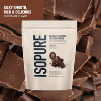 Thumbnail for Isopure Low Carb 100% Pure Whey Isolate Protein Powder, Lactose Free, Gluten Free, With Vitamins, Dark Chocolate, 25g Protein Per Serving, 1 Lb, 14 Servings (Packaging May Vary)
