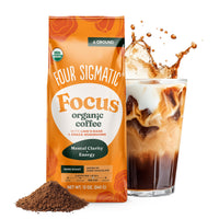 Thumbnail for FOUR SIGMATIC Organic Focus Mushroom Ground Coffee, 12 OZ