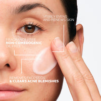 Thumbnail for La Roche-Posay Effaclar Dual Acne Face Wash With 4% Benzoyl Peroxide & LHA Exfoliant, Acne Treatment Help Clear & Prevent Blemishes, Paraben Free & Oil Free Wash, 6.76 Fl Oz