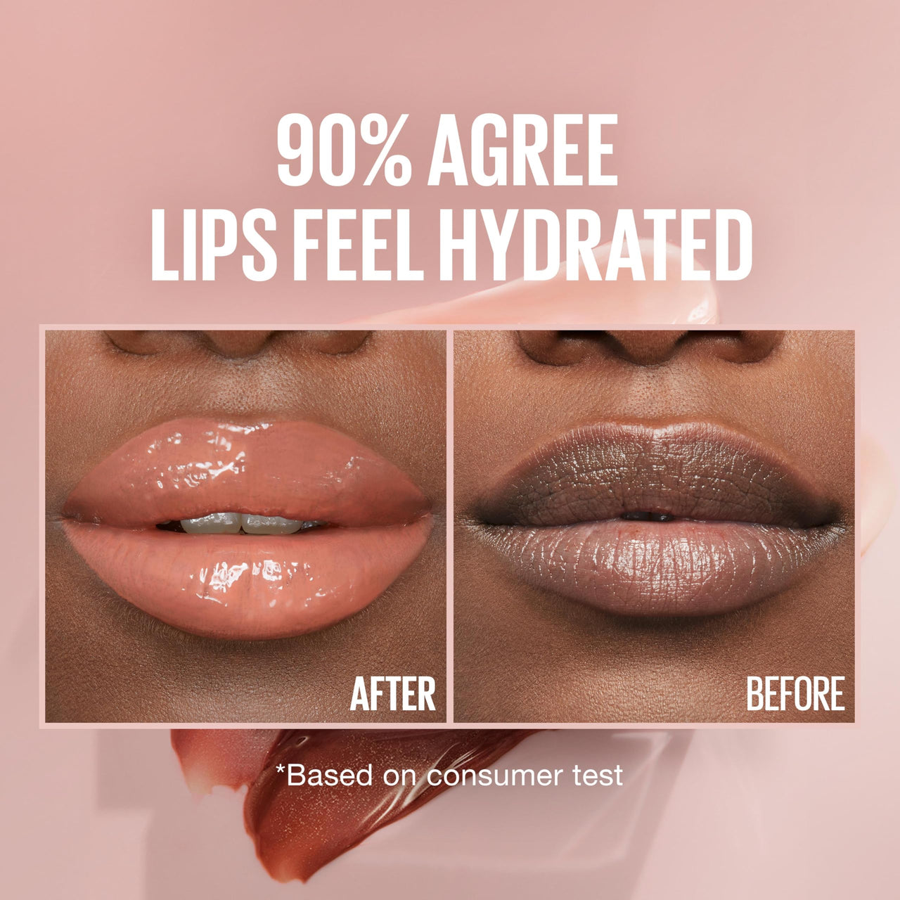 Maybelline Lifter Gloss, Hydrating Lip Gloss with Hyaluronic Acid, High Shine for Plumper Looking Lips, Amber, Cream Neutral, 0.18 Ounce