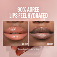 Thumbnail for Maybelline Lifter Gloss, Hydrating Lip Gloss with Hyaluronic Acid, High Shine for Plumper Looking Lips, Amber, Cream Neutral, 0.18 Ounce