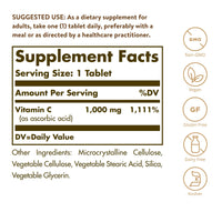 Thumbnail for Solgar Vitamin C 1000 mg, 90 Tablets - Antioxidant & Immune Support, Overall Health, Healthy Skin & Joints - Bioflavonoids Supplement - Non-GMO, Vegan, Gluten Free, Kosher - 90 Servings