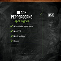 Thumbnail for Frontier Co-op Black Peppercorns, 1-Pound Bulk, Great In Peppermills, Add Satisfying Heat & Bite, Kosher, Non-Irradiated