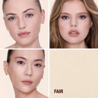 Thumbnail for Charlotte Tilbury Airbrush Flawless Finish Setting Powder - Pore-Blurring Pressed Powder for Face Makeup to Minimize Shine with a Soft-Focus Finish - 1 Fair