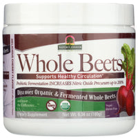 Thumbnail for Nature's Answer Whole Beet Root Powder | Fermented | Great Tasting Cherry Flavor | Supports Wellness | Supports Circulation | 6.34oz | Vegan | Gluten Free | Non-GMO