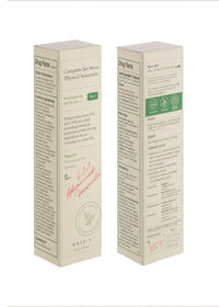 Thumbnail for AXIS-Y Complete No-Stress Physical Sunscreen V3 - SPF 50 Mineral Sunscreen with 2% Niacinamide, Zinc Oxide Sunblock for Broad Spectrum Sun Care - Vegan Korean Skin Care -1.69 fl. oz.