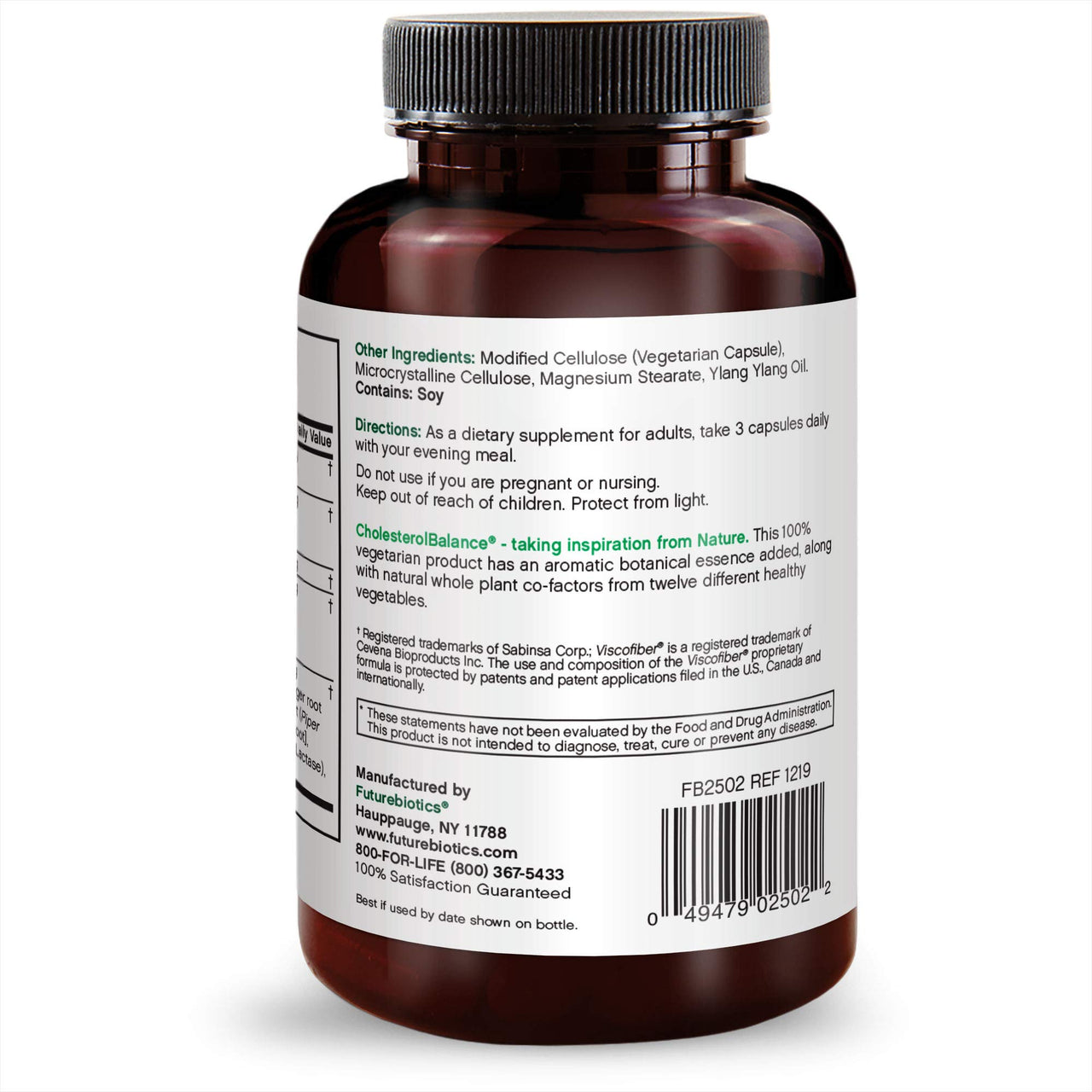 Futurebiotics Cholesterol Balance Veg-Capsules, 90-Count