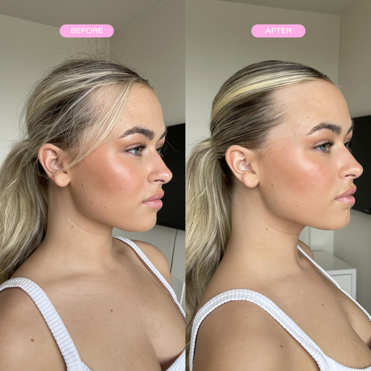 SlickHair - Hair Stick for Flyaways, Gel Stick To Sleek and Tame Hair, Styles and Nourishes Hair, Non Sticky and Non Greasy - 10ml