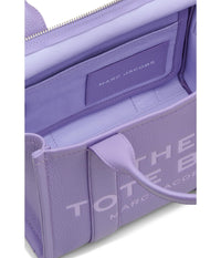 Thumbnail for Marc Jacobs The Leather Mini Tote Bag Lavender One Size