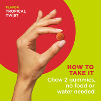 Thumbnail for OLLY Multi + Probiotic Adult Multivitamin Gummy, 1 Billion CFUs, Digestive and Immune Support Chewable Supplement, Tropical Twist, 35 Day Supply - 70 Count